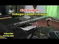 CINCIN PERMATA BIRU - Rita Sugiarto | Karaoke dut band mix nada pria | Lirik