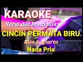 Download Lagu CINCIN PERMATA BIRU - Rita Sugiarto | Karaoke dut band mix nada pria | Lirik