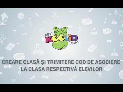 Creare clasă și trimitere cod acces elevilor