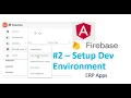 Angular Firebase ERP Apps Setup local development environment developer series with source code