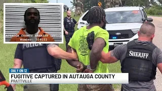 Fugitive captured in Autauga County