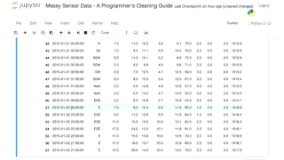 Messy Sensor Data A Programmer s Cleaning Guide