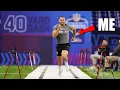 NFL Combine Player Vlog inside look