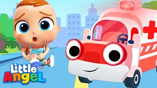 Download Ambulance Rescue Team | Little Angel Nursery Rhymes and Kids Songs MP3