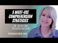 5 Easy Comprehension strategies for reading intervention