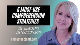 5 Easy Comprehension strategies for reading intervention