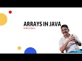 - Arrays in Java How to create an array in Java What is an array in Java programming