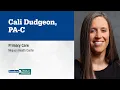Cali Dudgeon physician assistant family medicine