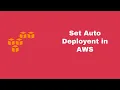How to Setup auto deployment using CodeCommit CodeDeployment and CodePipeline 2019