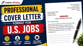 Professional Cover Letter Format for Jobs Job Application Free Template and Sample