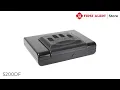 First Alert Portable Handgun or Pistol Safe CA DOJ Approved - 5200DF