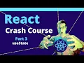 React Crash Course Part 3 useState hook
