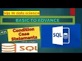 How to Use CASE Statements in SQL SQL Tutorial
