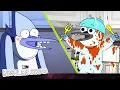The Most Embarrassing Mordecai Scenes Regular Show Cartoon Network