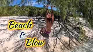 SDA222 Hurricane on the Horizon: Off-Season Deserted Beach & Litterbox Challenge