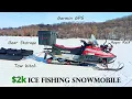 The Ultimate Ice Fishing snowmobile for 2 000 Craigslist Find