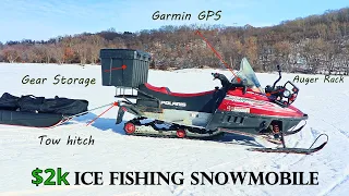 The Ultimate Ice Fishing snowmobile for 2 000 Craigslist Find