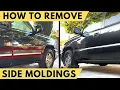 REMOVING SILVERADO DOOR MOLDINGS - BUDGET OFFROAD BUILD PART 1