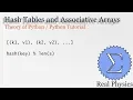Hash Tables and Associative Arrays Theory of Python