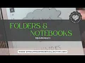 The Difference between Notebooks vs Folders on ReMarkable 2