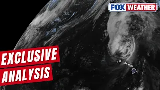 Exclusive Analysis On Hurricane Lowell As It Moves Past Hawaii