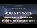 - AUC F Score