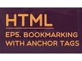 Learning HTML 5 Bookmarking with Anchor Tags