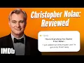 Christopher Nolan Reviewed What Makes His Films So Special Odyssey Oppenheimer Tenet More
