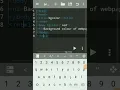 How To Run Html Code on Android Mobile How to run HTML program html code AnWriter App Web Coding