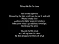 Download Lagu Trevor Daniel - Things We Do For Love