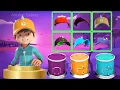 Lagu Bermain game mewarnai 6 topi elemental Boboiboy galaxy tahap 2 part39