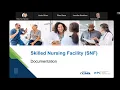 Skilled Nursing Facility SNF Documentation Webinar