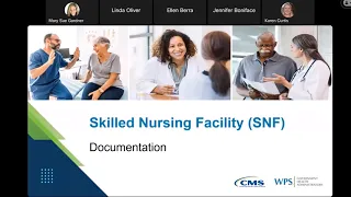 Skilled Nursing Facility SNF Documentation Webinar
