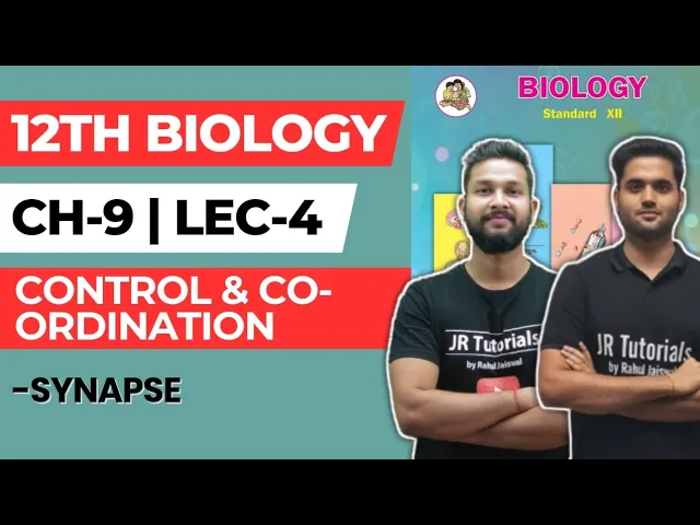 12th Biology | Chapter 9 | Control & Co Ordination | Lecture 4 | Maharashtra Board |