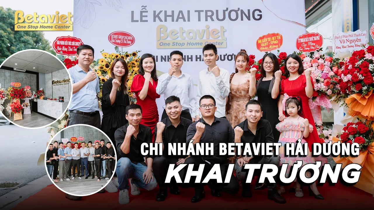 Tưng bừng khai trương chi nhánh mới Betaviet ở Hải Dương