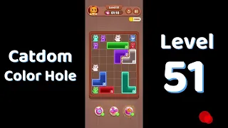 Catdom Color Hole Level 51 Screenshot