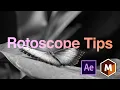 Rotoscoping Tips - ft After Effects Mocha AE
