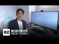 CBS News New York sits down with 16-year-old financial whiz kid