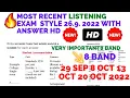 Latest Ielts listening test 2022 with answers student accommodation listening IDP BC Real exam