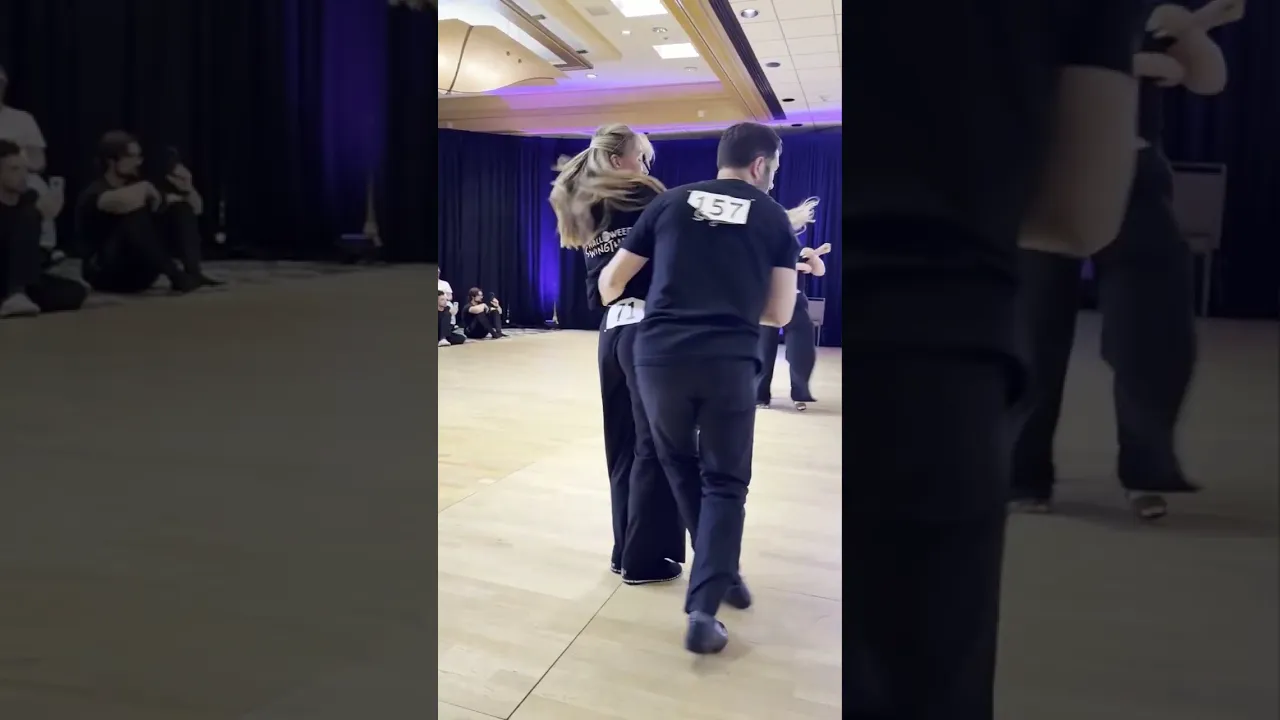 🕺West Coast Swing Improv Freestyle Dance by Ben Morris & Victoria Henk