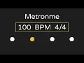 Download Lagu Metronome | 100 BPM | 4/4 Time with Accent 