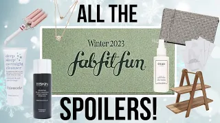 FabFitFun Winter 2023 SPOILERS OF THE WHOLE BOX CUSTOMIZATION CHOICES 1-6 Plus Discount Code