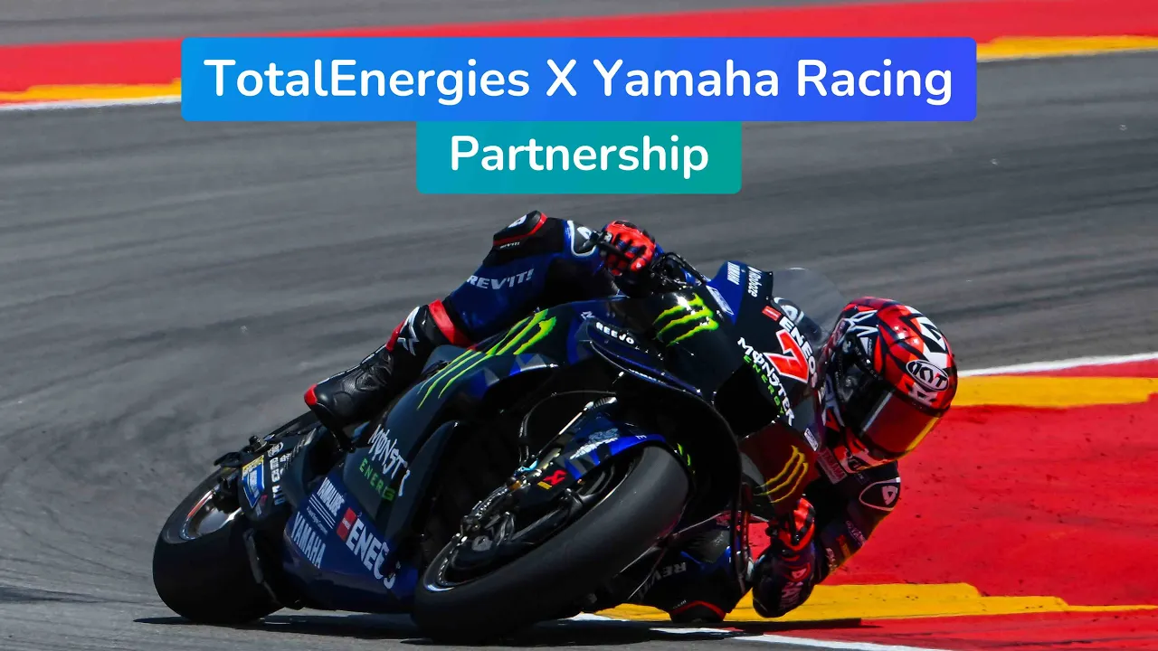 Partnership - TotalEnergies X Yamaha 2025 : Youtube video player