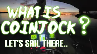 Sailing to Coinjock and across Albemarle Sound. SVEV 65