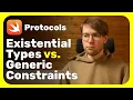 Swift Protocols in Use Existential Types vs Generic Constraints