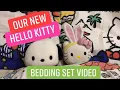 Our New Hello Kitty Bedding Set
