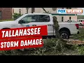 Powerful Storms Possible Tornadoes Slam Tallahassee Causing Widespread Damage Power Outages