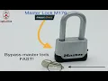 Master lock bypass pick FAST