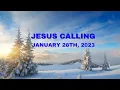 Jesus Calling Daily Devotional for January 28th