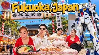 𝐅𝐮𝐤𝐮𝐨𝐤𝐚 𝐉𝐚𝐩𝐚𝐧 🇯🇵 Travel DIY Itinerary, Foodtrip, Temple, Giant Gundam & Festival (First Timer)